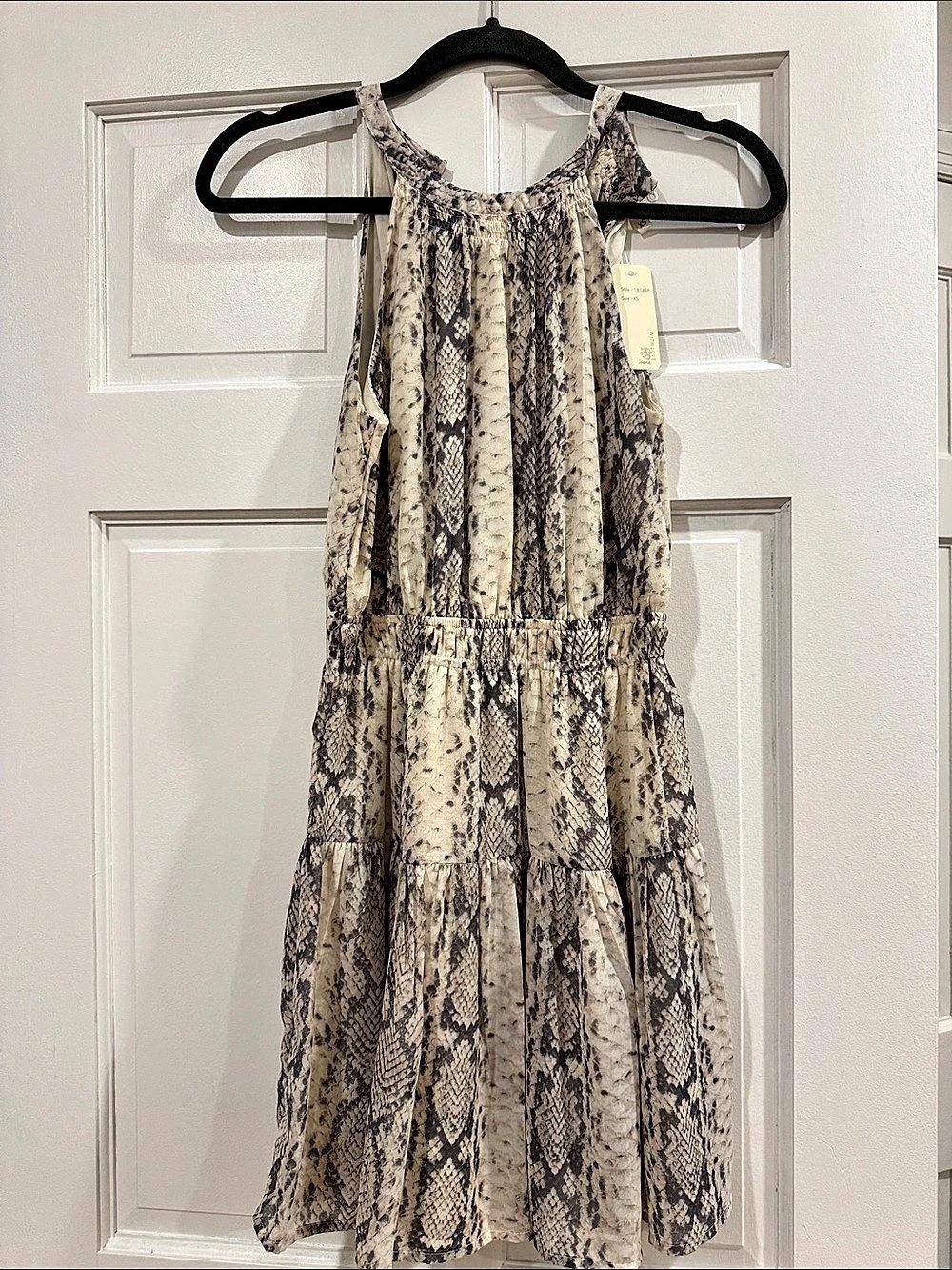 Snake Print Dress Size XS NWT